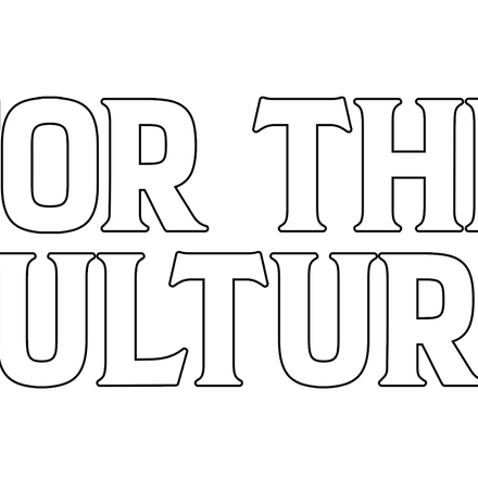 For The Culture Sticker