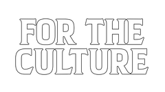 BeastCoast For The Culture Sticker, white block text on black